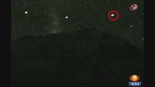 UFO OVER POPOCATEPETL VOLCANO MEXICO OVNI DECEMBER 5 2013 HD