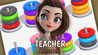Color hoop stack || mobile game || teacher gaming screenshot 4