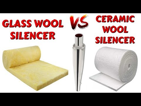 Ceramic Wool Vs Glass Wool Silencer -