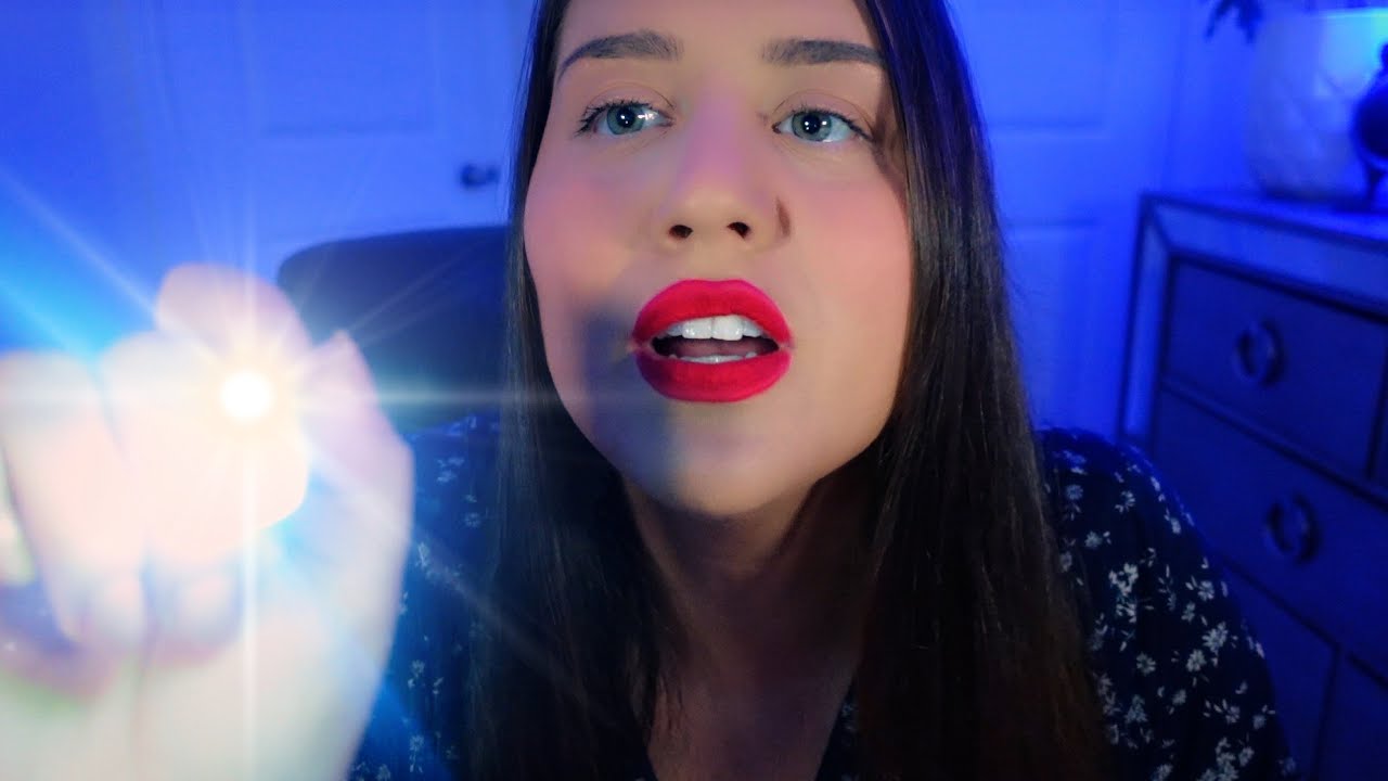 ASMR | Непрофессиональный осмотр глаз (5 мин ASMR)