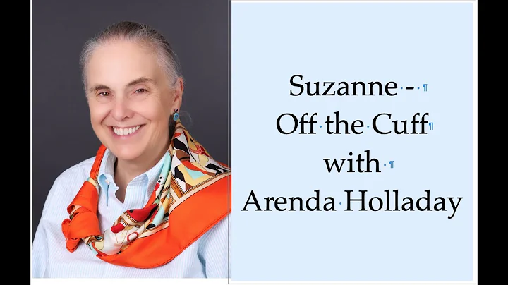 *Off the Cuff with Arenda Holladay