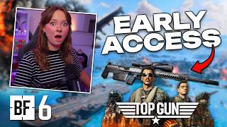I Got EARLY ACCESS to Battlefield 6's Top Gun Update!