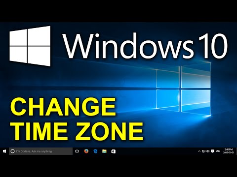 How to Change Time Zone Windows 10
 | Quick Guide 2022