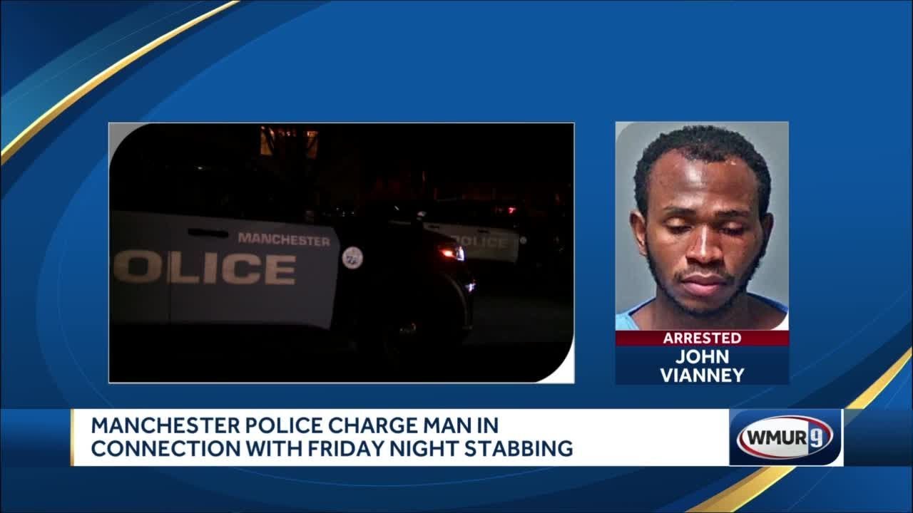 Manchester police charge man in connection with Friday night stabbing ...