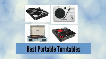 Best Portable Turntables