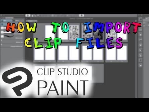 [Clip Studio] How to Import Clip Files into Book Format