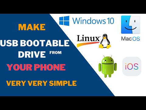 Android/iOS இலிருந்து Windows, Linux மற்றும் Mac OSக்கான USB பூட்டபிள் டிரைவை உருவாக்கவும் - ஐஎஸ்ஓ/டிஎம்ஜியை USB க்கு எழுதவும்