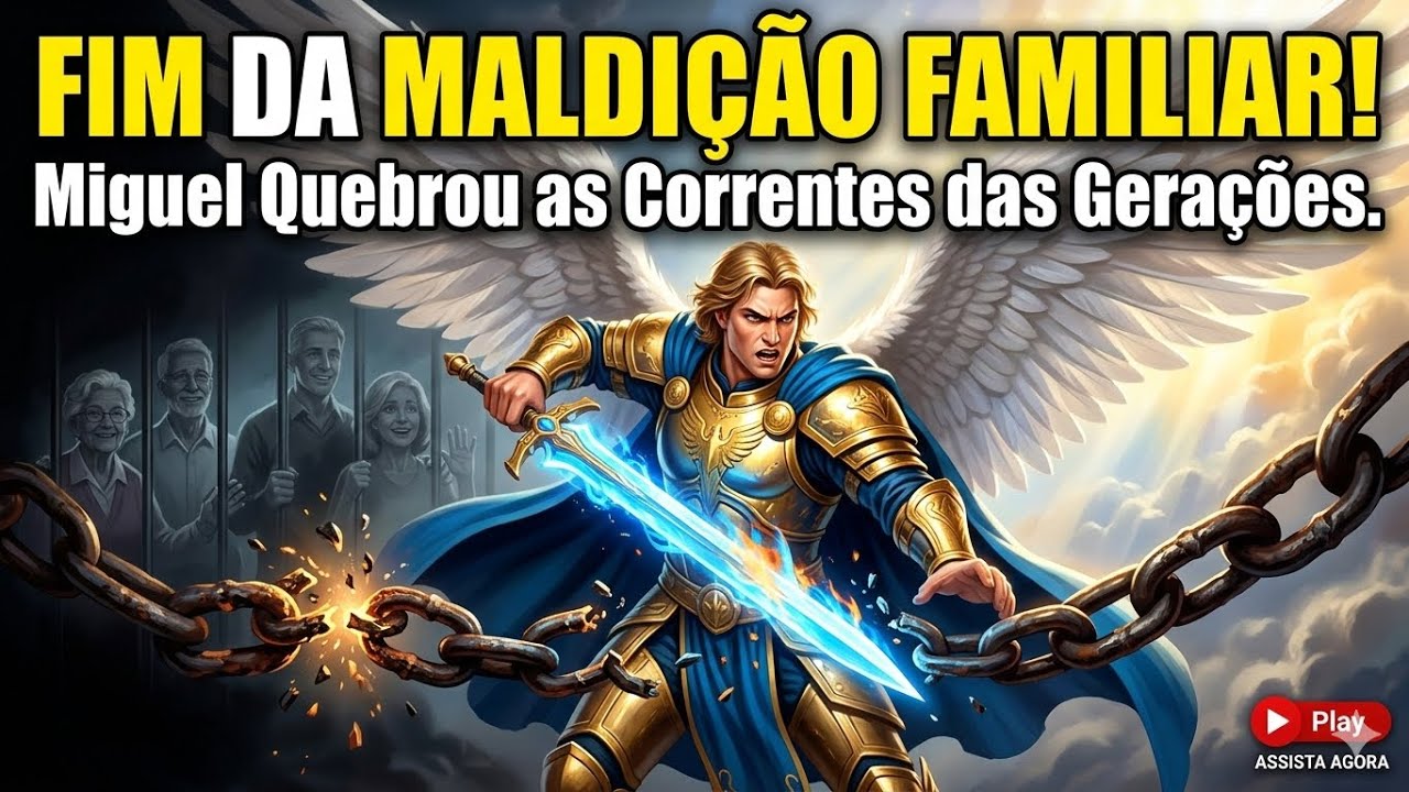 🚫A MALDIÇÃO HEREDITÁRIA ACABARÁ HOJE! Arcanjo Miguel quebrou o que prendia sua família há 4 gerações