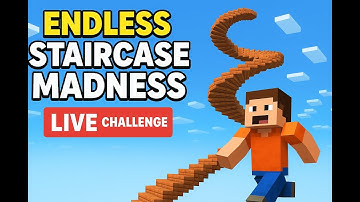 Endless Staircase Madness in Minecraft – LIVE Challenge
