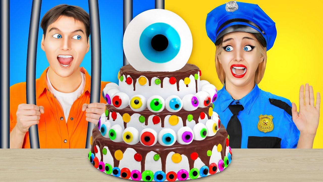 ⁣Desafio De Bolo De Geléia De Globo Ocular Gigante Mukbang por Multi DO Challenge