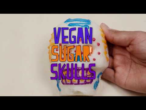 Vegan Sugar Skulls