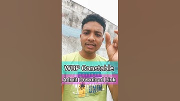 WBP Constable Admit Card 2025 || Download কি ভাবে করবেন?  #wbp #viral #shorts #yt