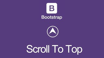 How to add jQuery Back to top button in Bootstrap 3
