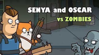 Senya and Oscar vs Zombies (by Denis Vasilev) IOS Gameplay Video (HD) screenshot 5