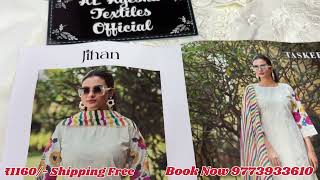 Jihan Taskeen Cotton With Self Embroidery Stani Style Suits