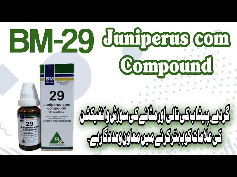 BM-29 || Juniperus com Compound | Relieve the symptoms of Urinary Tract Infection | Review in Hindi