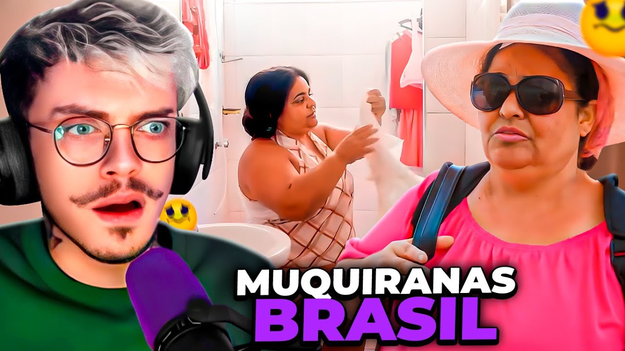 vanderlea REUTILIZA fio dental e NÃO USA papel higiênico - MUQUIRANAS BRASIL