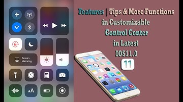 Iphone IOS 11 Control Center Features | Customize more widgets