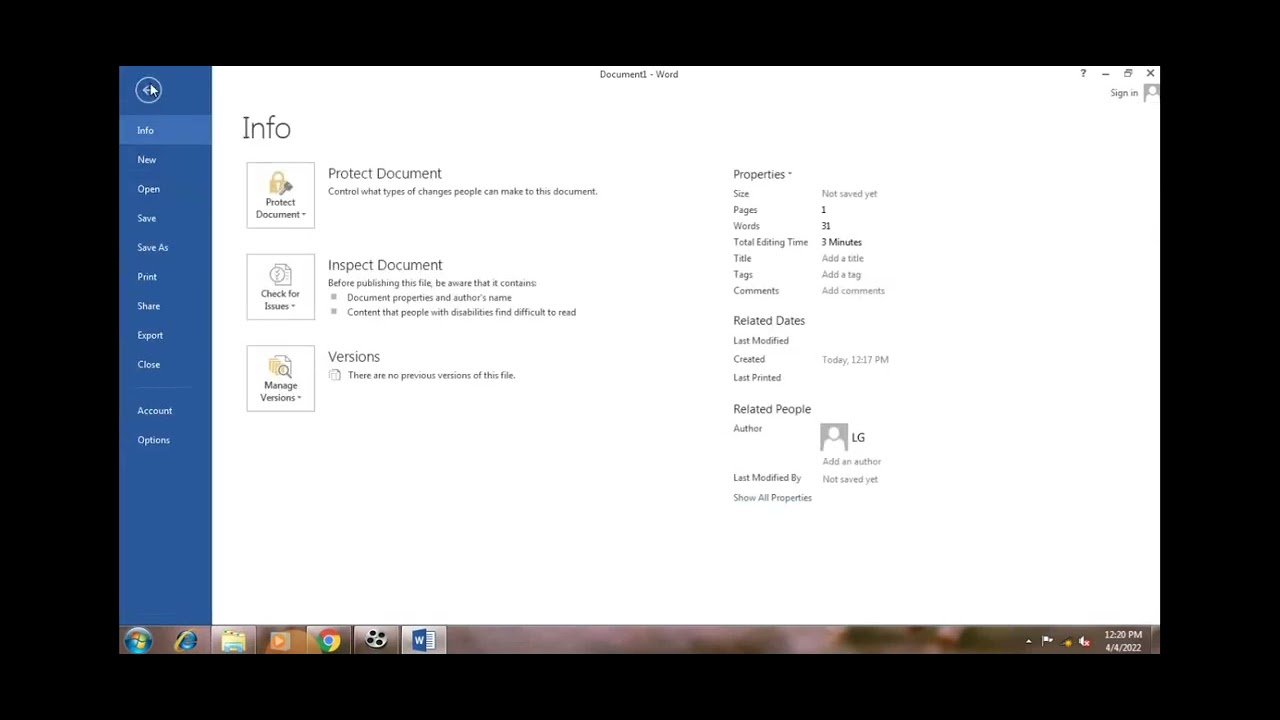 How to Create & Save a File in MS Word? | Simple MS Word Tutorial for ...