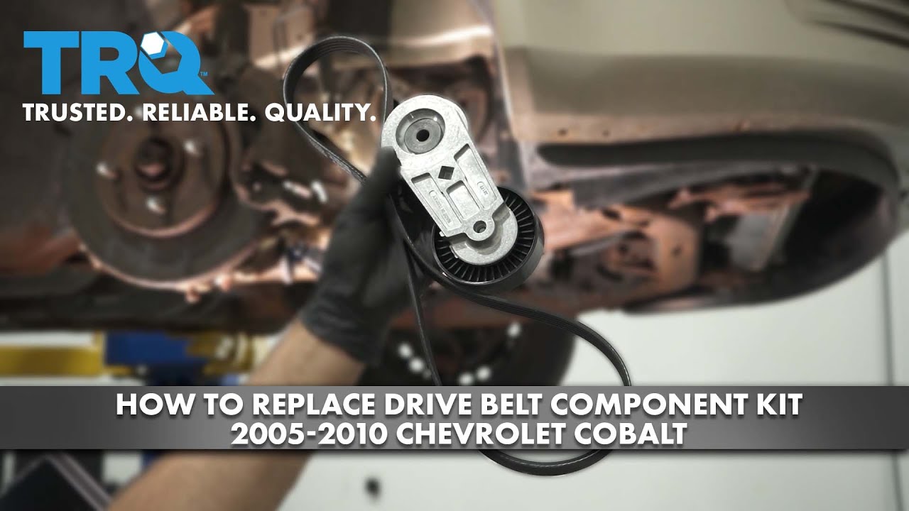 How to Replace Drive Belt Component Kit 2005-2010 Chevrolet Cobalt