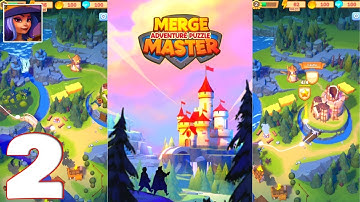 Merge Masters Adventure Puzzle - Gameplay Walkthrough Part 2 (iOS, Android)