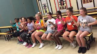 2 points camp chant back row
