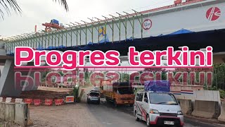 Terkini | flyover tebing dayat | Tol pangkalan balai-betung. 