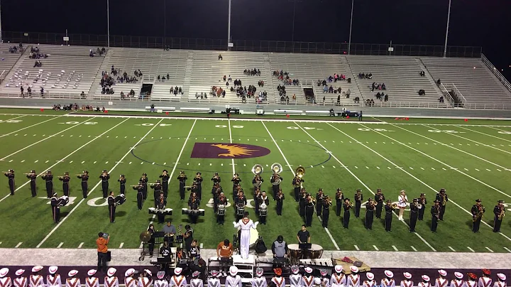 W.T.White Longhorns Band Game 6 October 11,2018