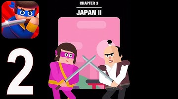 Mr Ninja - Gameplay Walkthrough Part 2 - Classic Japan 2(iOS)