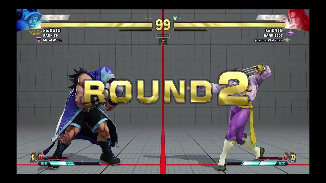 【SFV】【SFRePlayer】kid0515（MBISON LP471310）VS kei0419（BALROG LP44047）【31649】