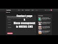 Build form page and Menu Management part 10 | Django &amp; Wagtail CMS