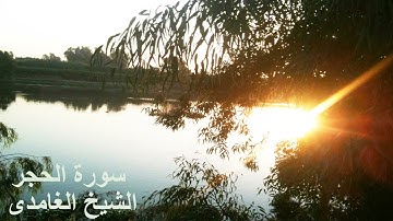 سورة الحجر -  سورة النحل    --- الشيخ الغامدى