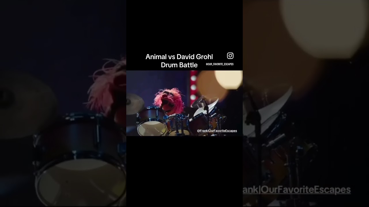 Animal vs Dave Grohl on the drums
