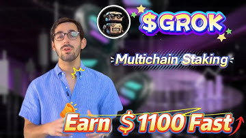 Turn a Market Crash into Yield: How GROK + GrokCoin Deliver APY 年化% Passive Income