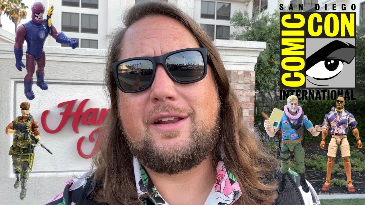 SDCC 2023 Day 2 Mattel WWE, Show Floor, Hasbro Breakfast & More!