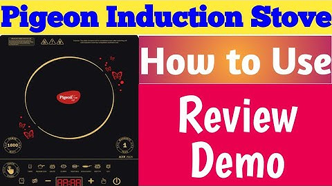 Induction Cooker / how to use / Pigeon Induction Acer plus live demo Tamil / Cooktop