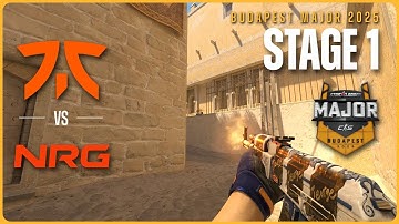WINNER TO STAGE 2! NRG vs fnatic - HIGHLIGHTS - StarLadder Budapest Major 2025 - STAGE 1 | CS2