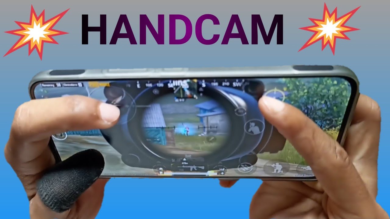 Full Handcam POV PUBG MOBILE 🔥4 finger gameplay 