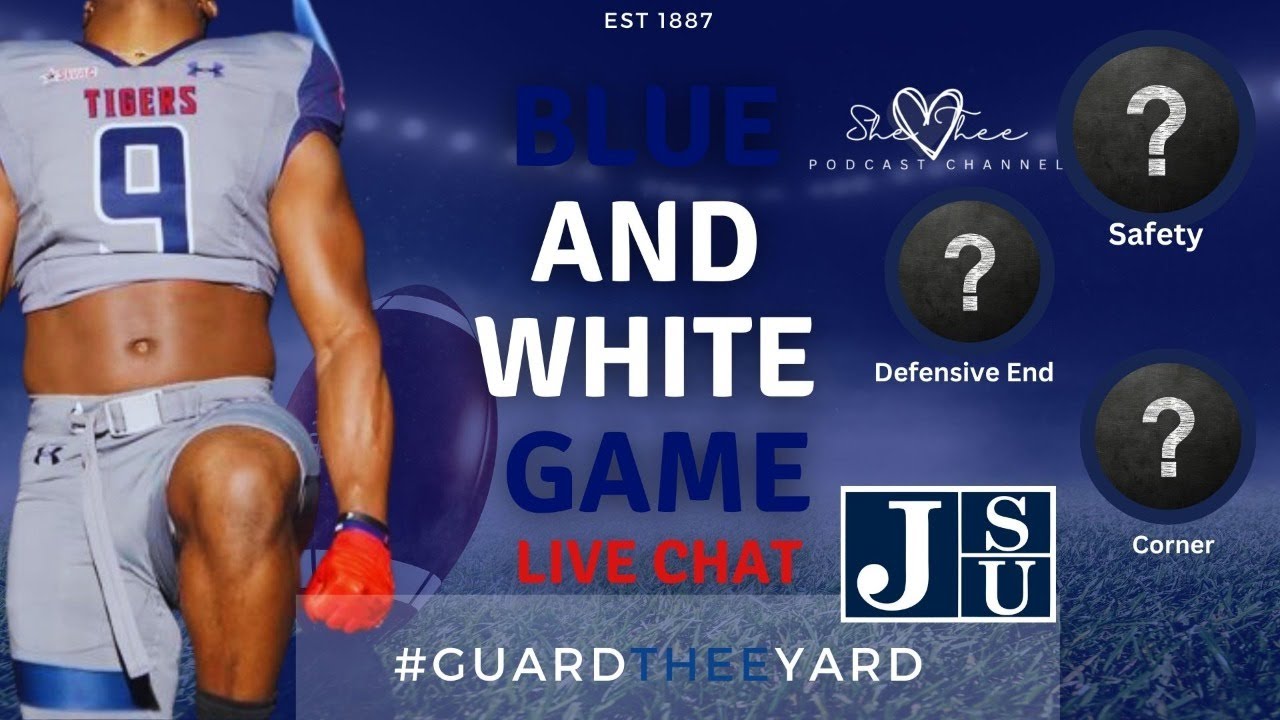 Jackson State Blue and White Game LIVE CHAT YouTube