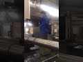 Milling the keyway of steel long shaft