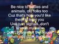Spongebob Squarepants: Don't Be a Jerk (It's Christmas) Lyrics