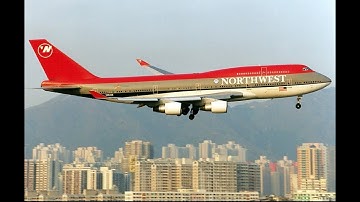 Hong Kong International - Kai Tak IGS Rwy 13 ✈️ #boeing #747 #approach
