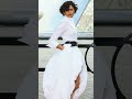Zendaya just stepped out in PARIS looking like a BRIDE! 🤍 #zendaya