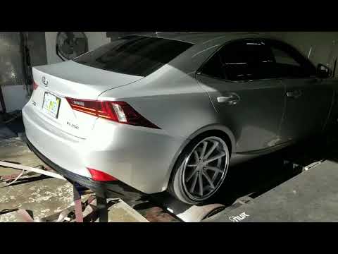 2015 Lexus is250 fsport with full catback invidia midpipe & top speed Titanium axle back R&R racing