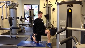 Half-kneeling Curl to Press