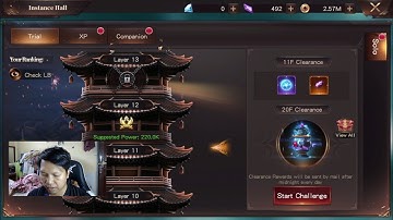 Aeon of Warfare ( GamePlay ) Go trail instant to farm for item upgrade star map