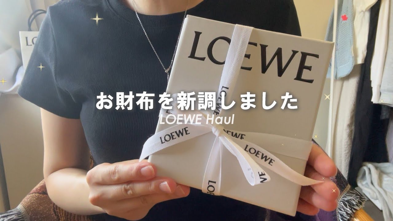 お値下げしました、この値段で大丈夫な方はご購入ください。 ロエベ 財布 I finally got the LOEWE wallet I wanted | My wallet has