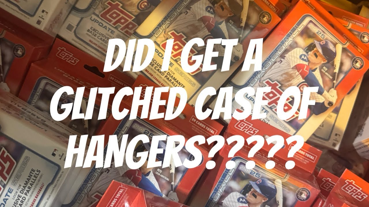 Big News!!!! Let’s talk about it and finish this case! 2025 Topps Update Hanger Case Part 8/8🔥🔥🔥