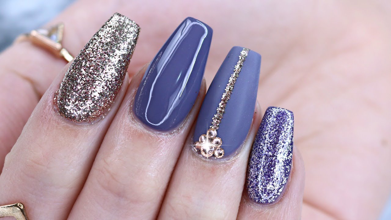 Shorten Your Gel Nails and Rock Your Grown Out Mani