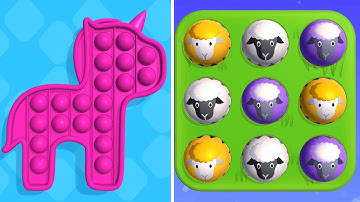 Pop Us! Satisfying and Relaxing ASMR Slicing Gameplay Video